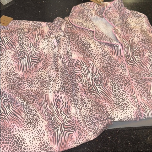 SKIMS NWT Pajama Set - Bloom Mini Animal Print - Picture 7 of 11